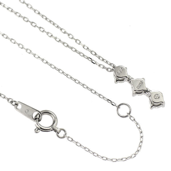ヴァンドーム青山 Pt950/ Pt850 ダイヤモンド ペンダントネックレス 0.35ct スリーストーン