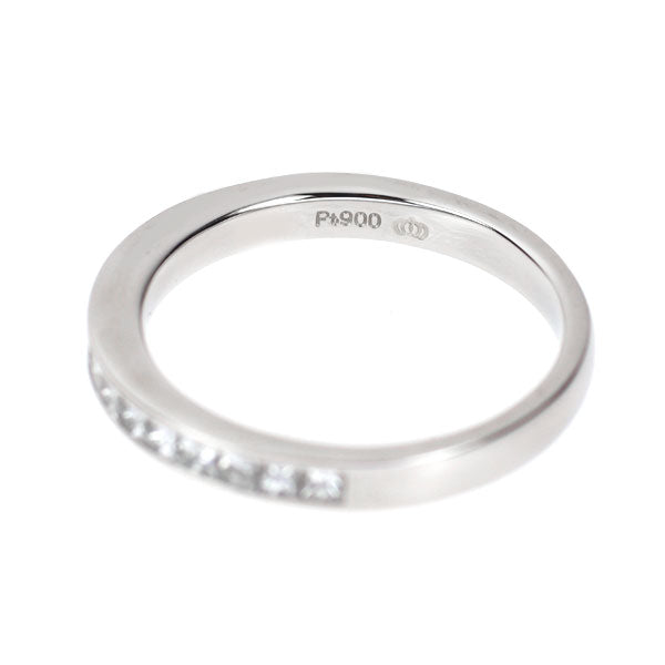 エクセルコ Pt900 プリンセスカット ダイヤモンド リング 0.50ct