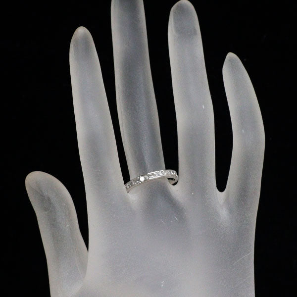 エクセルコ Pt900 プリンセスカット ダイヤモンド リング 0.50ct