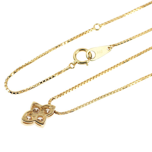 K18YG ダイヤモンド ペンダントネックレス 0.50ct