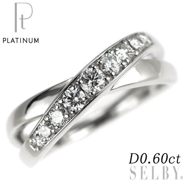 プラチナギルド Pt950 ダイヤモンド リング 0.60ct