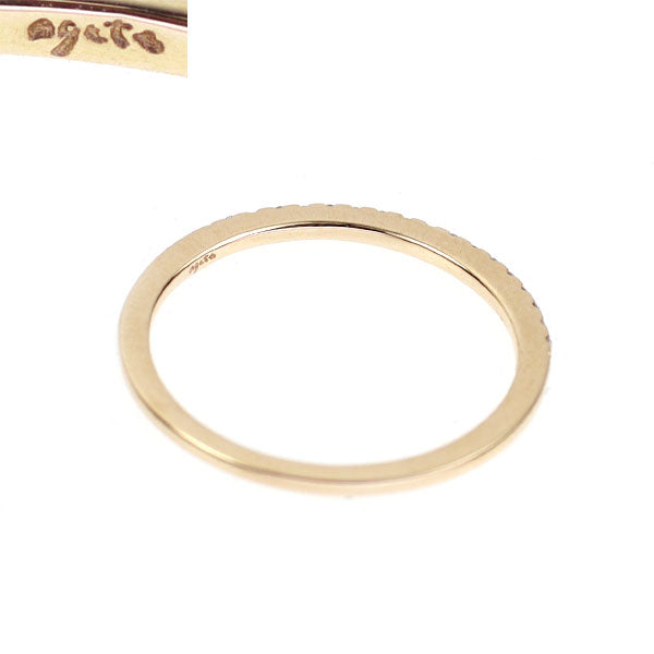 アガット K10YG ダイヤモンド リング 0.05ct