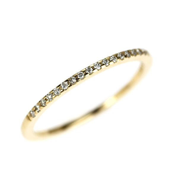 アガット K10YG ダイヤモンド リング 0.05ct
