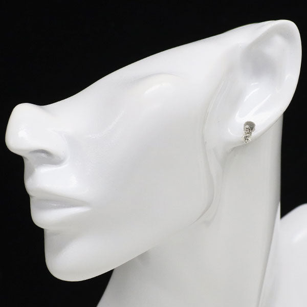 K18WG ダイヤモンド ピアス 0.50ct