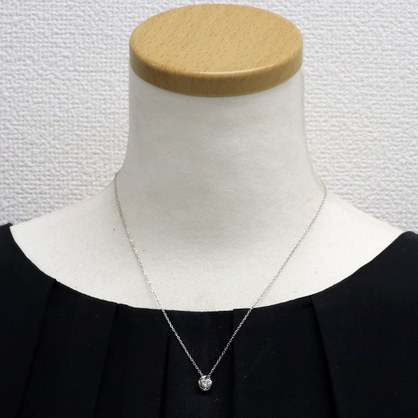 ヴァンドーム青山 Pt900/ Pt850 ダイヤモンド ペンダントネックレス 0.20ct
