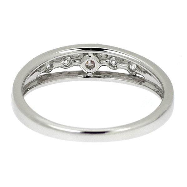 希少 Pt900 天然ピンクダイヤモンド リング 0.07ct D0.11ct — セルビー