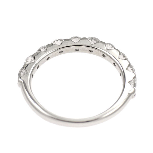 pt900ダイヤモンドリング　ハーフエタニティリング 計0.6ct Pt900 ダイヤモンド リング 1.06ct ハーフエタニティ — セルビー