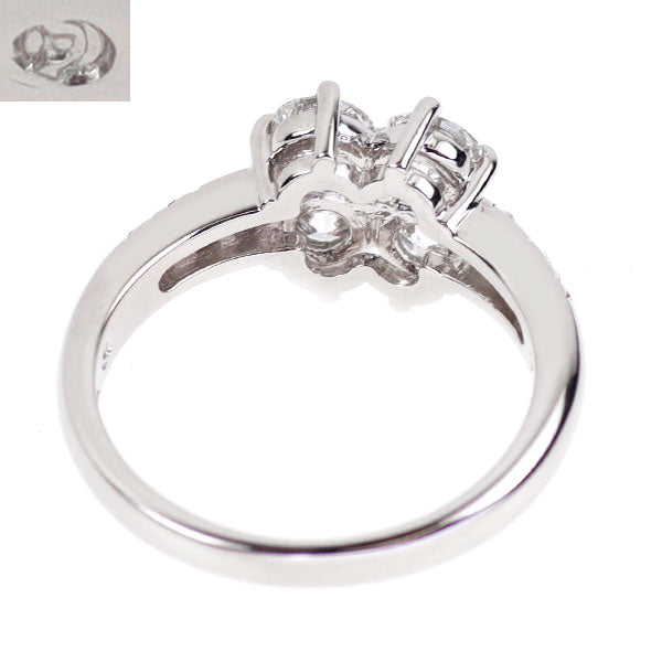 田崎真珠 Pt900 ダイヤモンド リング 1.14ct フラワー