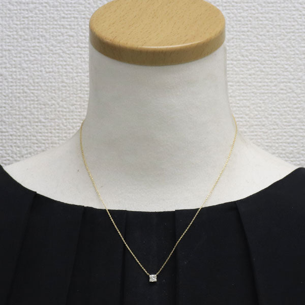 ベルシオラ K18YG ダイヤモンド ペンダントネックレス 0.11ct