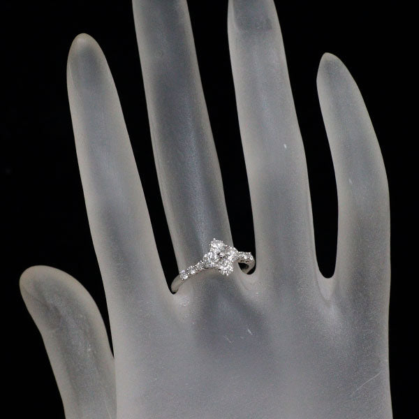 平和堂貿易 Pt950 ダイヤモンド リング 0.80ct