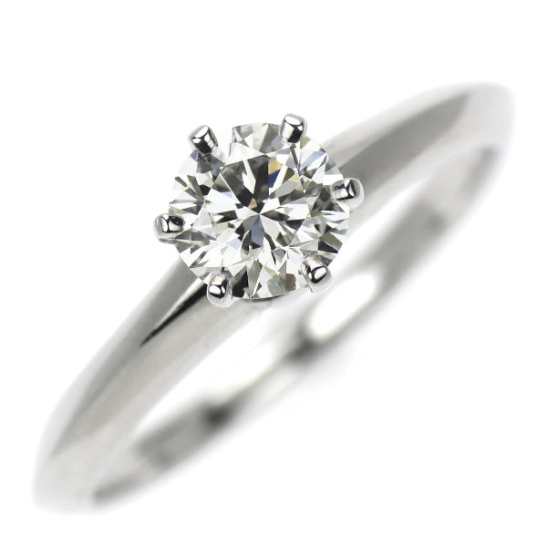 ティファニー Pt950 ダイヤモンド リング 0.52ct ソリティア