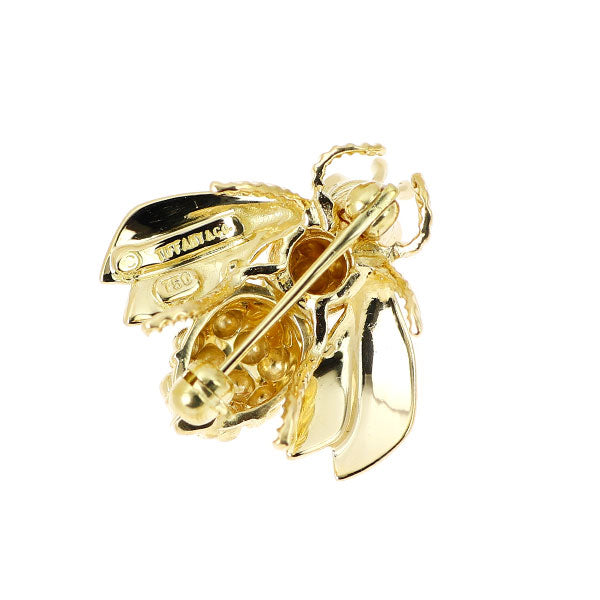 ティファニー K18YG ルビー ブローチ 蜂 《セルビー銀座店》【中古】