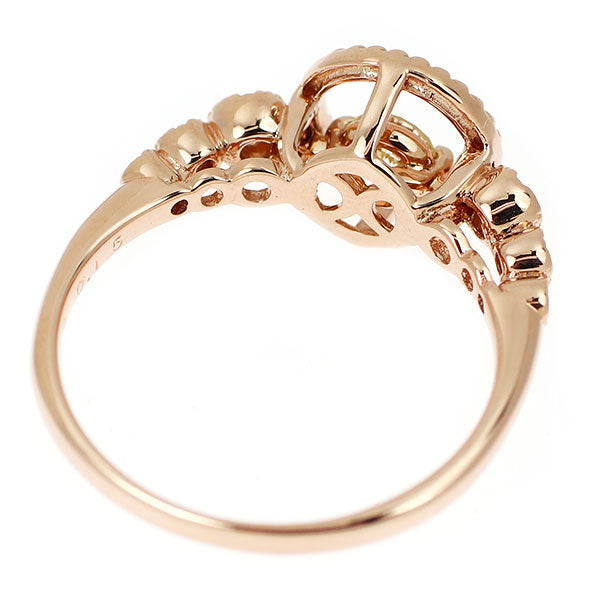 K18PG ダイヤモンド リング 0.15ct D0.19ct