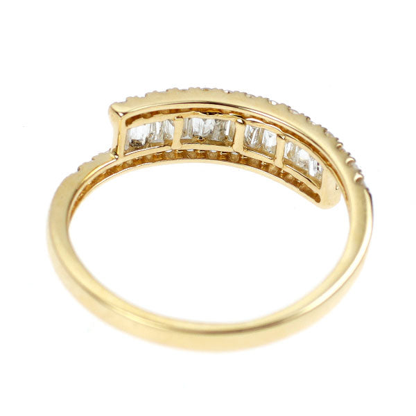 K18YG ダイヤモンド リング 0.50ct