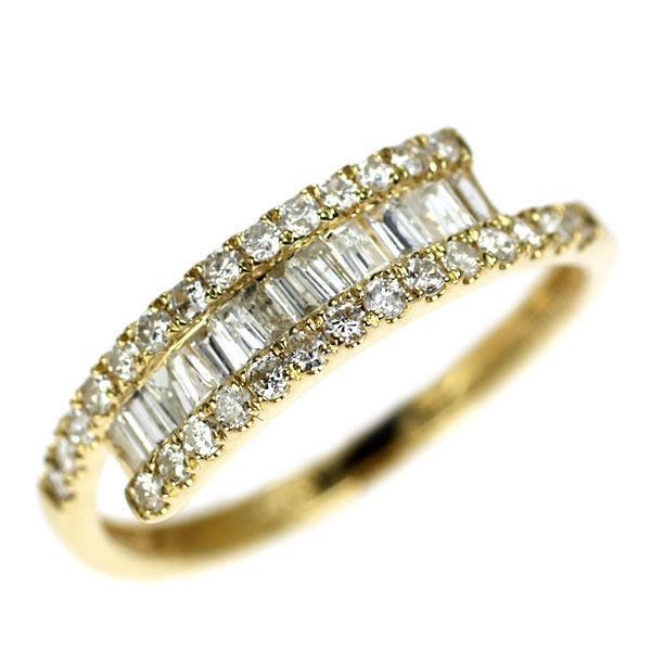 K18YG ダイヤモンド リング 0.50ct