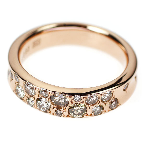 カシケイ K18PG ダイヤモンド リング 0.60ct メランジェ — セルビー