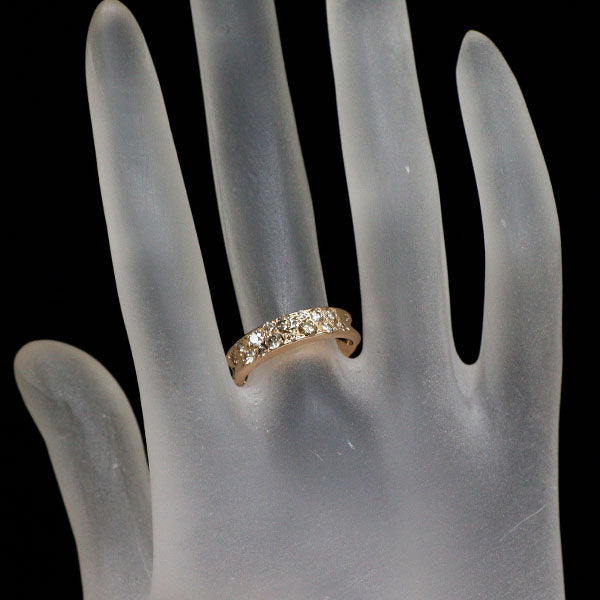 カシケイ K18PG ダイヤモンド リング 0.60ct メランジェ