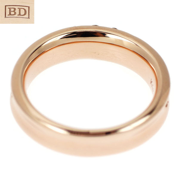 カシケイ K18PG ダイヤモンド リング 0.60ct メランジェ