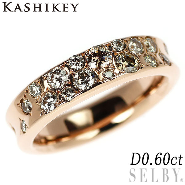カシケイ K18PG ダイヤモンド リング 0.60ct メランジェ — セルビー