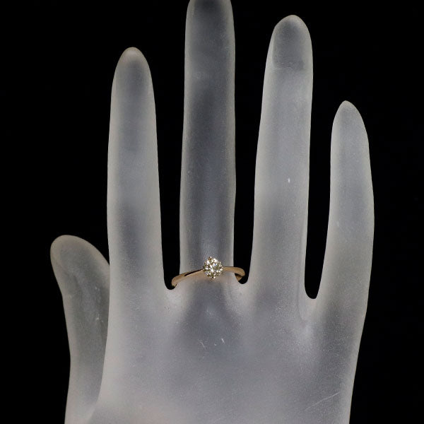 K18PG ダイヤモンド リング 0.40ct