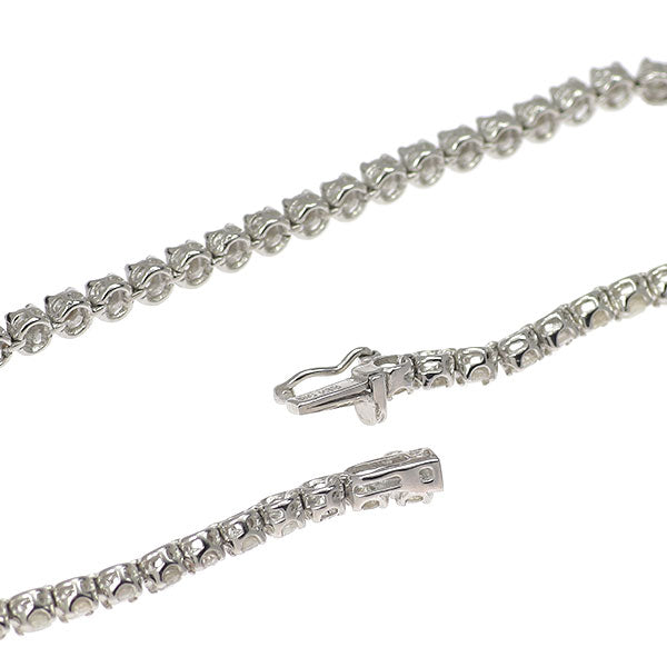 K18WG ダイヤモンド テニスブレスレット 2.01ct