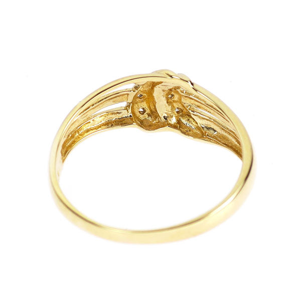 K18YG ダイヤモンド リング 0.03ct