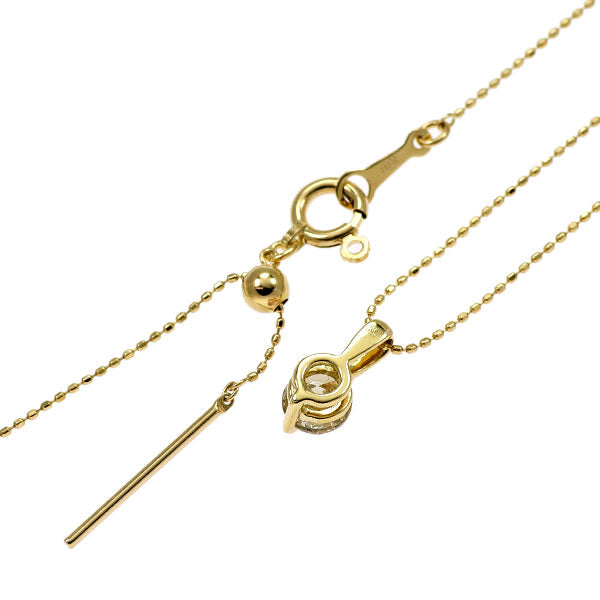 K18YG ダイヤモンド ペンダントネックレス 0.30ct