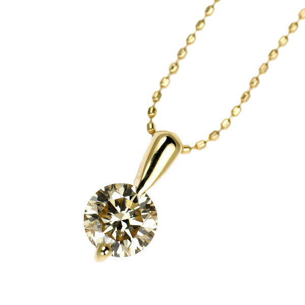 K18YG ダイヤモンド ペンダントネックレス 0.30ct
