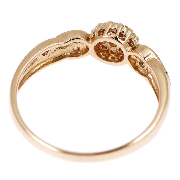 K18PG ダイヤモンド リング 0.23ct