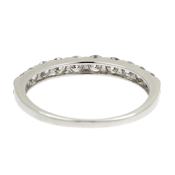Pt900 ダイヤモンド リング 0.50ct ハーフエタニティ