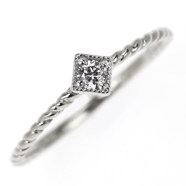 Pt900 ダイヤモンド リング 0.07ct