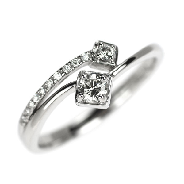 Pt900 ダイヤモンド リング 0.20ct