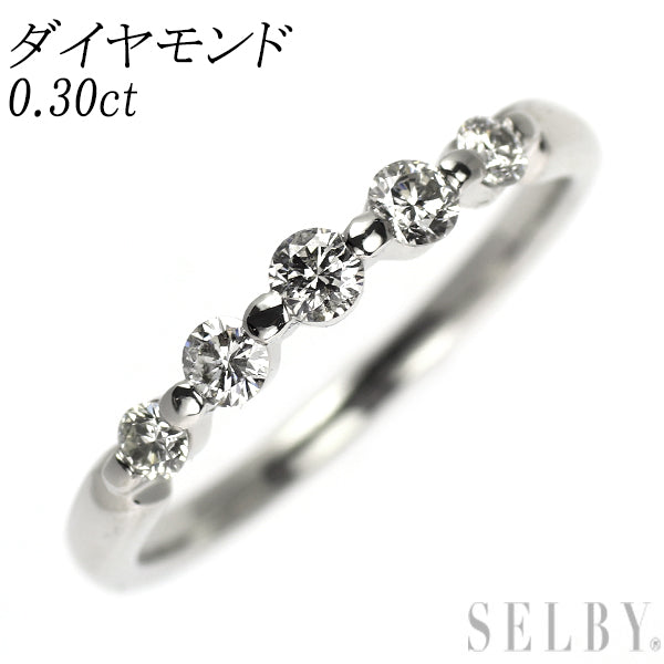 Pt900 ダイヤモンド リング 0.30ct