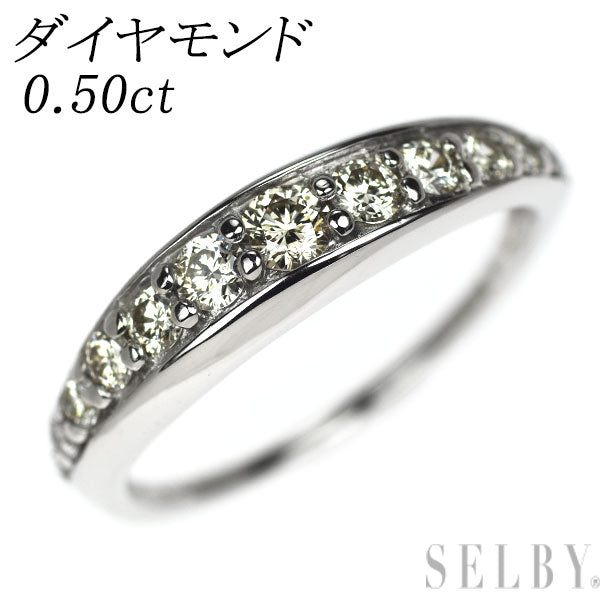 Pt900 ダイヤモンド リング 0.50ct