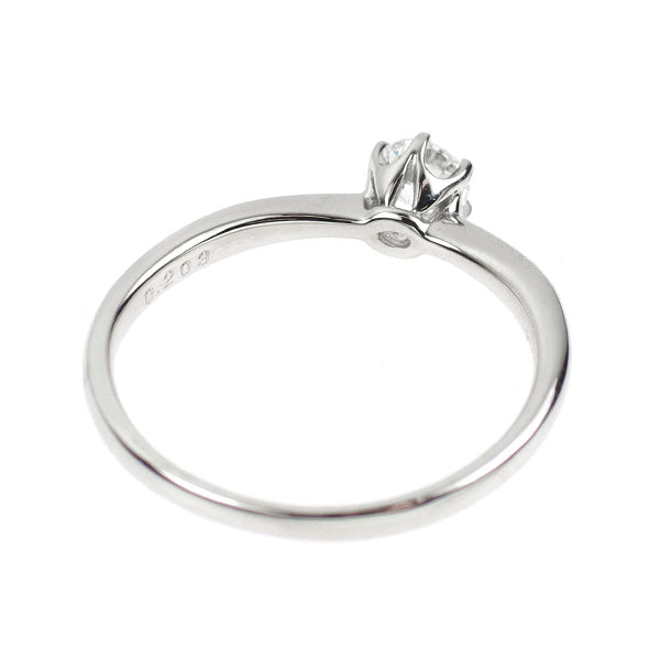 Pt900 ダイヤモンド リング 0.203ct