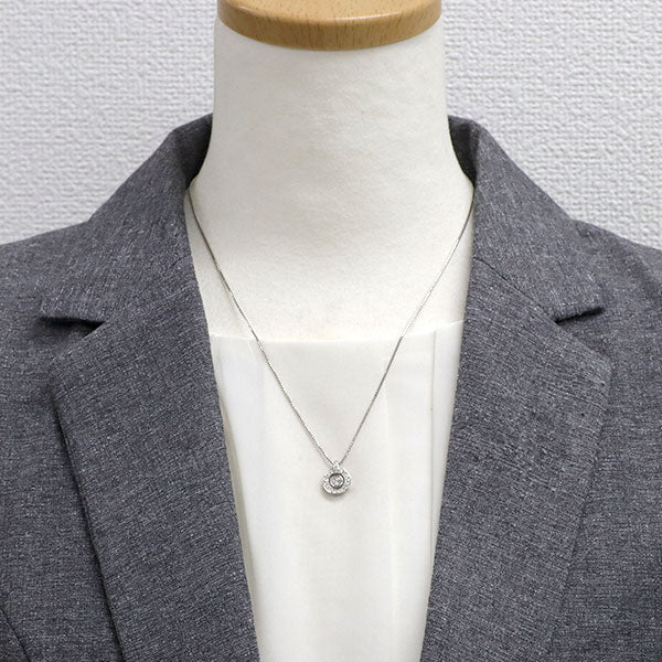 プラチナギルド Pt950 ダイヤモンド ペンダントネックレス 0.207ct D0.17ct