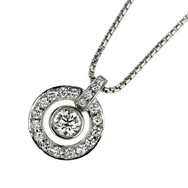 プラチナギルド Pt950 ダイヤモンド ペンダントネックレス 0.207ct D0.17ct