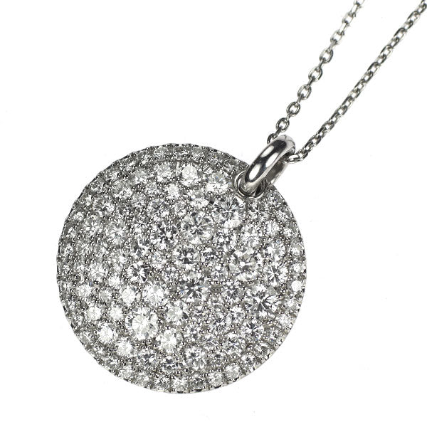 Pt900/Pt850 ダイヤモンド ペンダントネックレス 3.00ct パヴェ