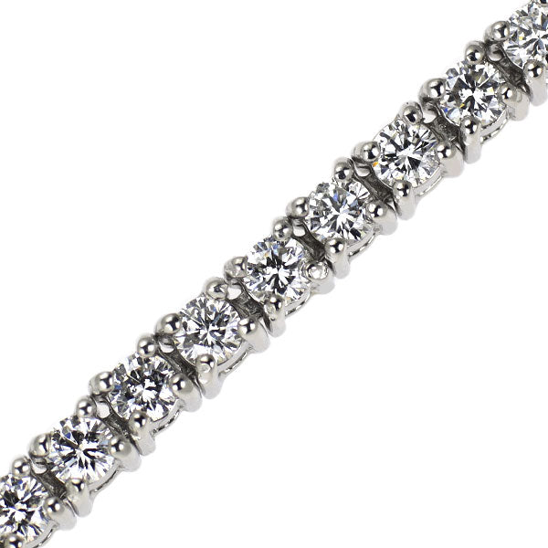 Pt850 ダイヤモンド テニス ブレスレット 3.00ct
