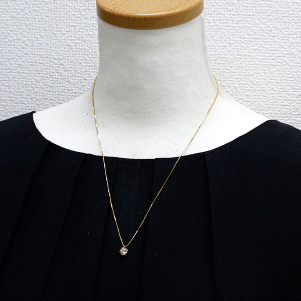 K18YG ダイヤモンド ペンダントネックレス 0.954ct