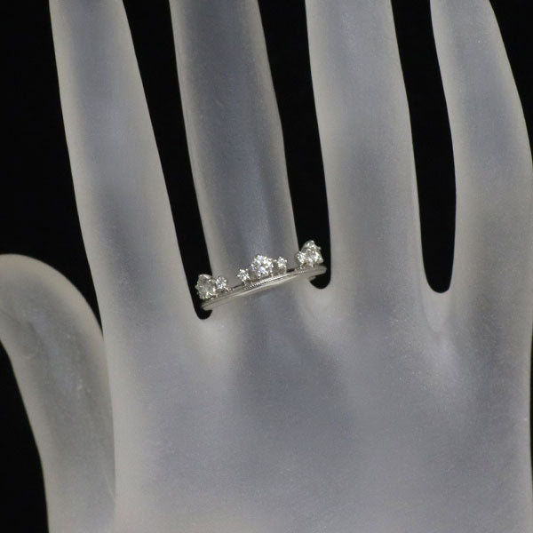 ジャスティンデイビス Pt900 ダイヤモンド リング 0.40ct