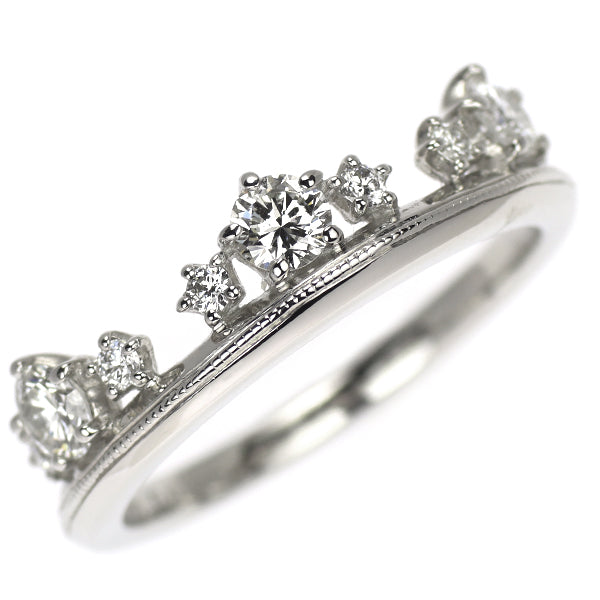 ジャスティンデイビス Pt900 ダイヤモンド リング 0.40ct