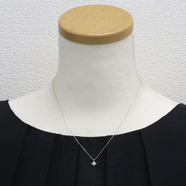 wish upon a star K10WG ダイヤモンド ペンダントネックレス 0.063ct
