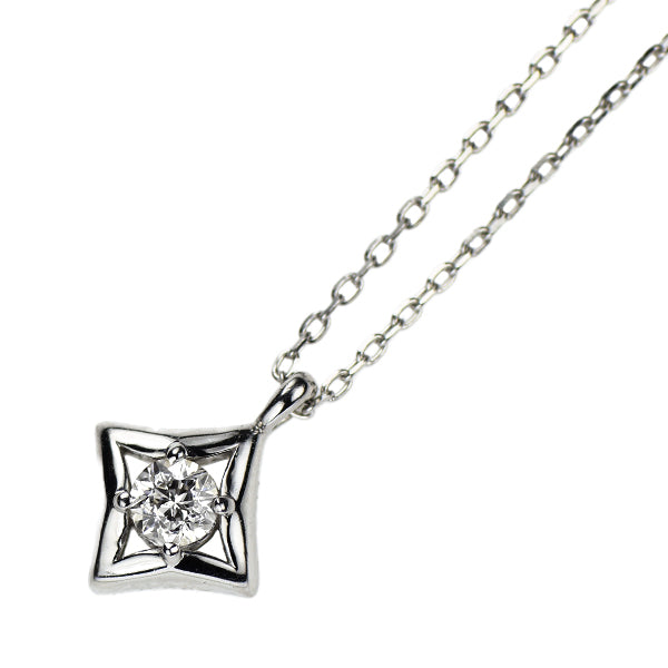 wish upon a star K10WG ダイヤモンド ペンダントネックレス wish upon a star K10WG ダイヤモンド ペンダントネックレス 0.063ct
