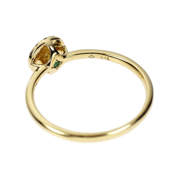 wish upon a star K18YG ダイヤモンド リング 0.083ct D0.05ct