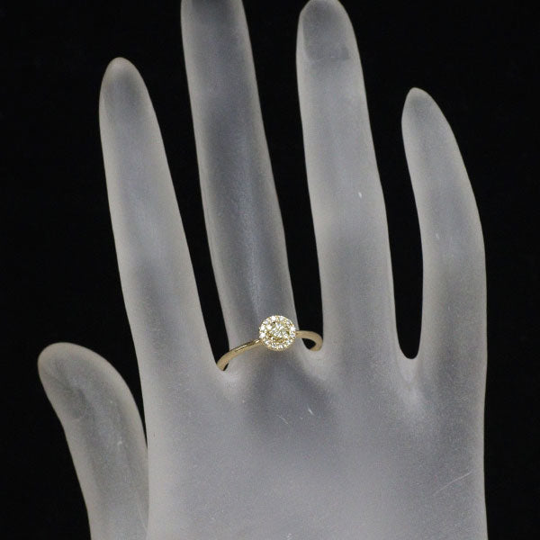wish upon a star K18YG ダイヤモンド リング 0.083ct D0.05ct
