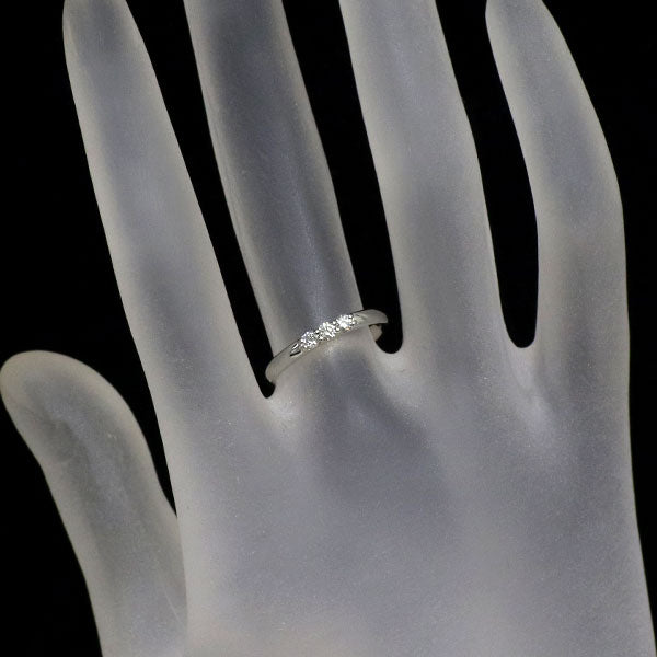 スタージュエリー Pt950 ダイヤモンド リング 0.12ct