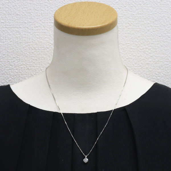 Pt900/ Pt850 ダイヤモンド ペンダントネックレス 1.005ct