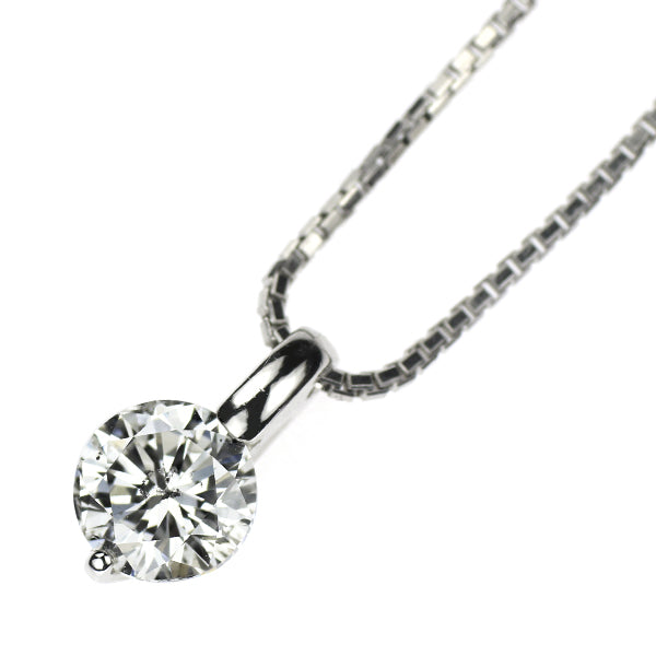 Pt900/ Pt850 ダイヤモンド ペンダントネックレス 1.005ct