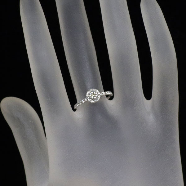 ニナリッチ Pt900 ダイヤモンド リング 0.16ct D0.18ct